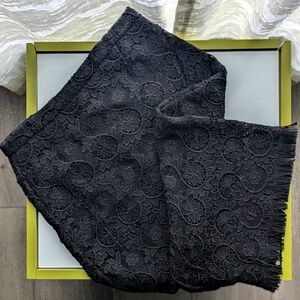 Forever 21 Black Lace Pencil Skirt